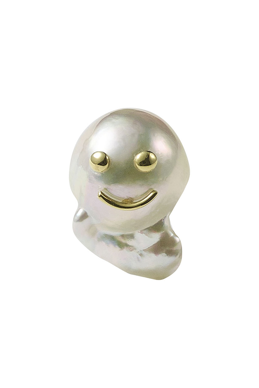 CADEAUX(カドー)｜ミニオバケちゃんシングルピアス（片耳用）/ゴールド