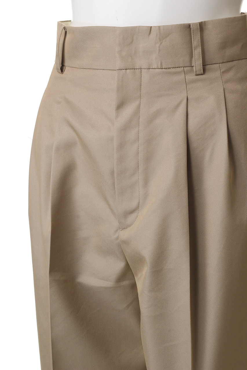 uncrave(アンクレイヴ)｜チノギャバジン ベーシックトラウザー