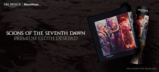 NovelKeys」FFXIVコラボレーションキーボード＆デスクパッド 予約受付