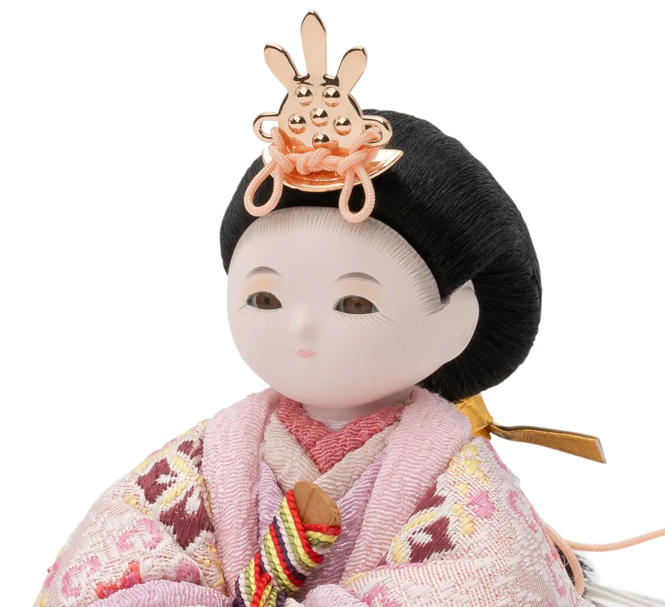 タ*ロ様 ふらここ 雛人形 三面屏風 台座・木箱付き 美品 タ*ロ様 ふら