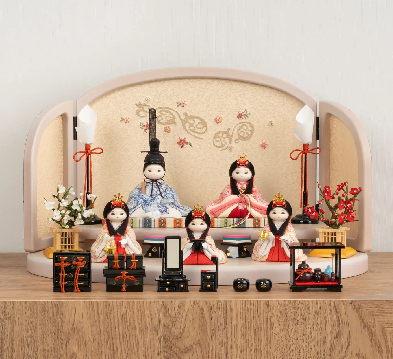雛人形「雛道具 嫁入セット（ミニ）（WEB限定）」｜雛人形の通販 ふらここ