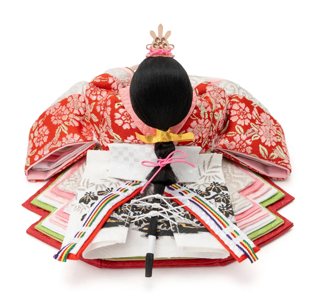 雛人形「れいれい 衣装着・八重桜・紅色」｜雛人形の通販 ふらここ