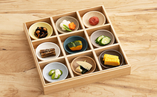 美濃焼】小皿 9枚 セット 木箱付【ヤマカ斎木製陶所】食器 豆皿 ギフト