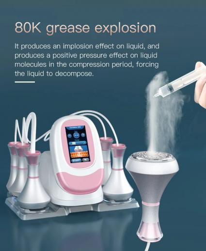FREYARA 80K RF Ultrasonic Vacuum Cavitation System 6in1, for Fat