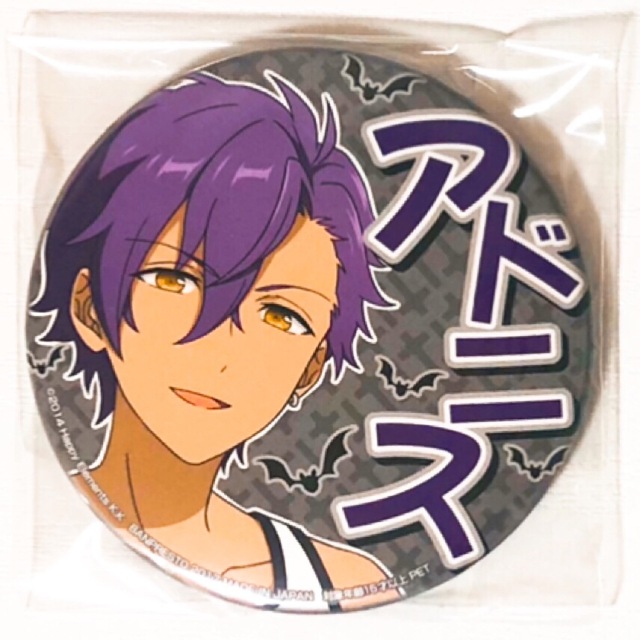 5個セット！】新品☆あんスタ☆UNDEAD【乙狩アドニス 】応援缶バッジの