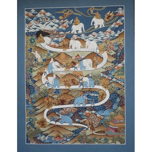 日本画風景画斉藤和原画真作絵画44