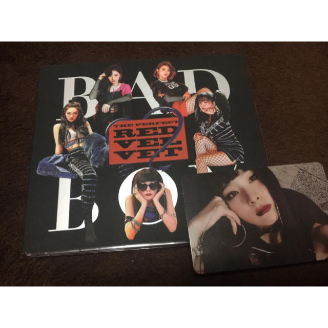 Red Velvet BAD BOY トレカ付の通販 by こぐま｜ラクマ