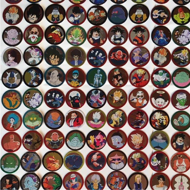 合計215枚！ ドラゴンボール メンコ 153種類 ダブり62枚 レア品の通販