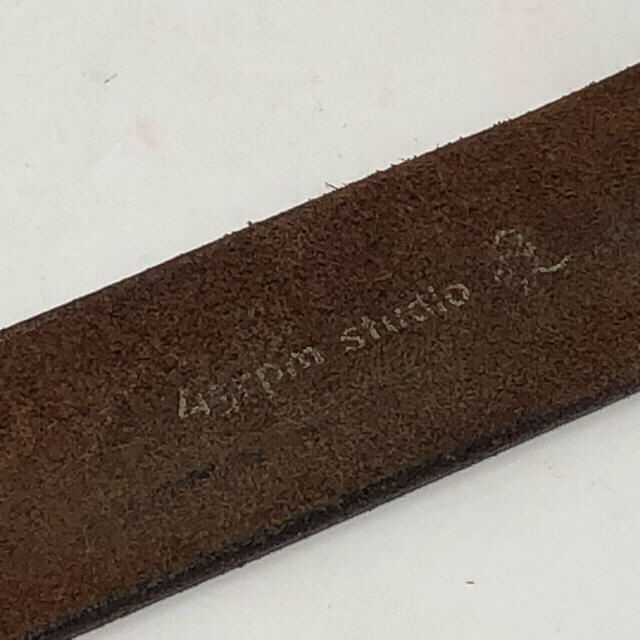 45R - 45R ベルト 茶色の通販 by Andrew's shop｜フォーティファイブ