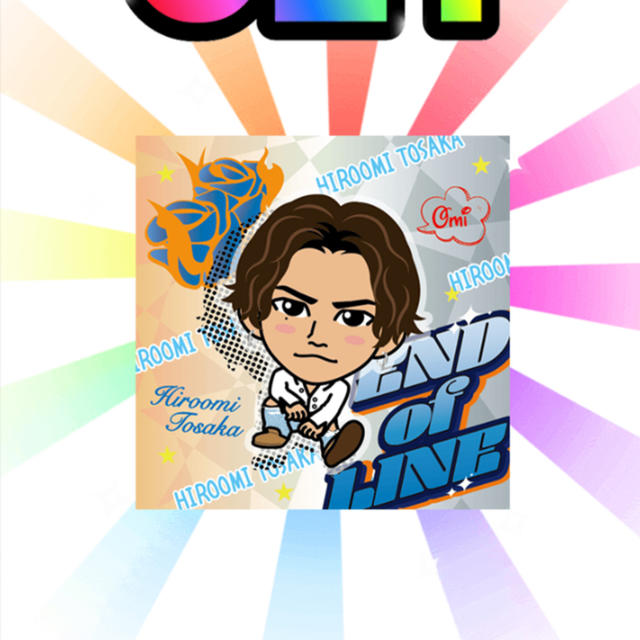 三代目 J Soul Brothers - 登坂広臣 スクエアステッカー レアの通販 by