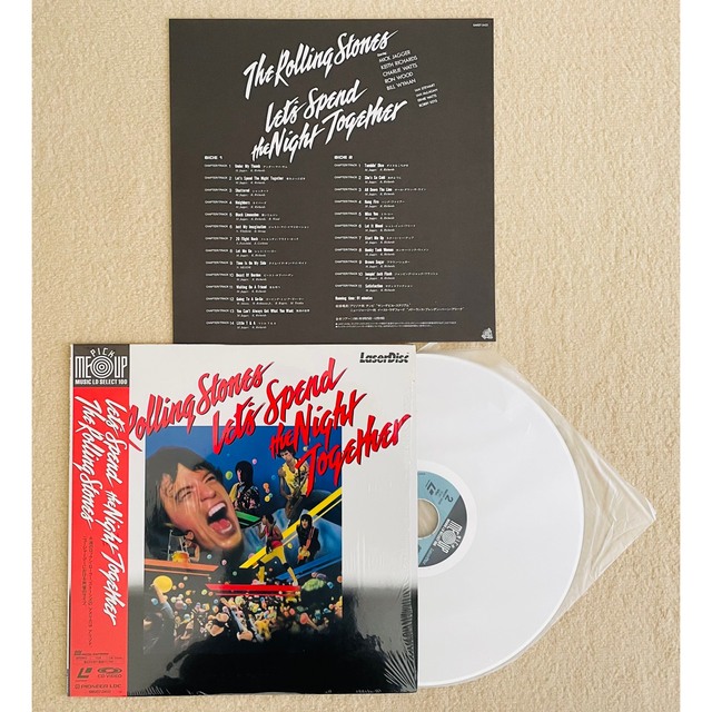 ザ・ローリング・ストーンズ 結成30年記念本・レーザーディスク ザ