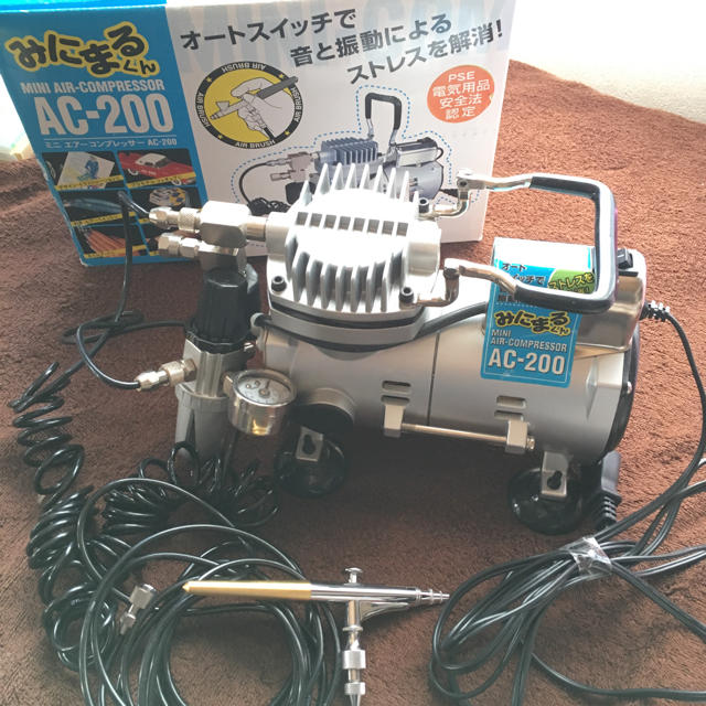 コンプレッサーみにまるくんの通販 by Topi｜ラクマ