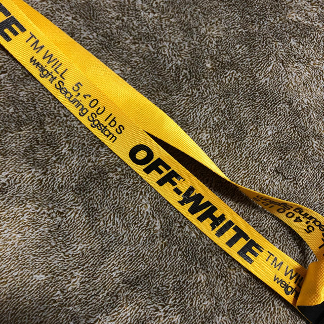 Off-White - ネックストラップの通販 by shop｜オフホワイトならラクマ