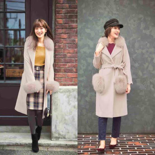 JUSGLITTY - 新品未使用ジャスグリッティー衿ファーポケットコート