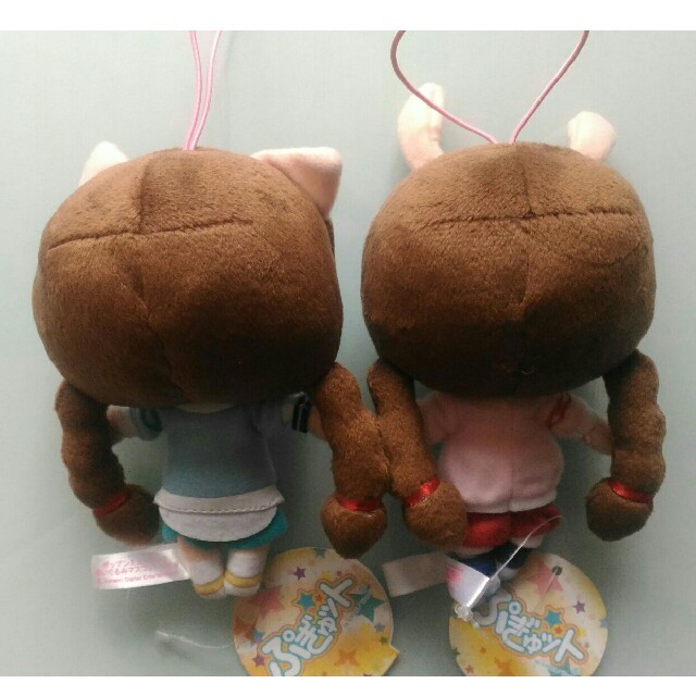 ぷぎゅット ミミ ニャミ ぬいぐるみ セットの通販 by いろはすショップ