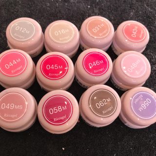 リッカジェルカラージェル14色セットの通販 by さっち's shop｜ラクマ