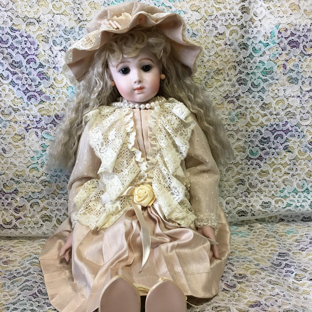 ビスクドール ロングフェイスジュモーの通販 by カエデ's shop｜ラクマ