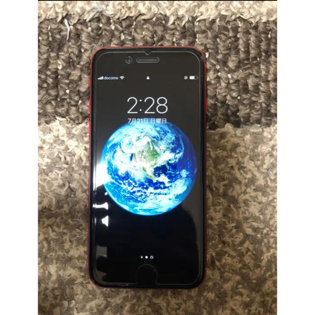 iPhone8 red 64GB SIMフリー