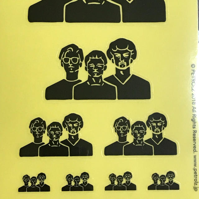 2枚セット ペトロールズ ステッカー ライブ会場限定 新品 PETROLZの