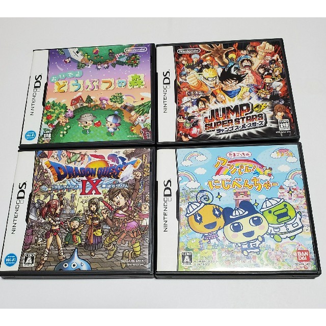 ニンテンドー3DS - DS 人気ソフト（すべて説明書なし） 4本セットの