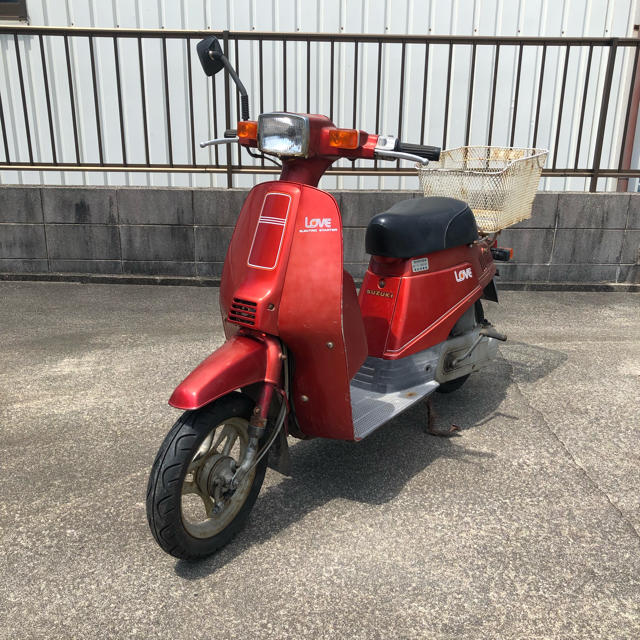 スズキ - 旧車 バイク 原付 スズキ ラブ 1982年式 マイケルジャクソン