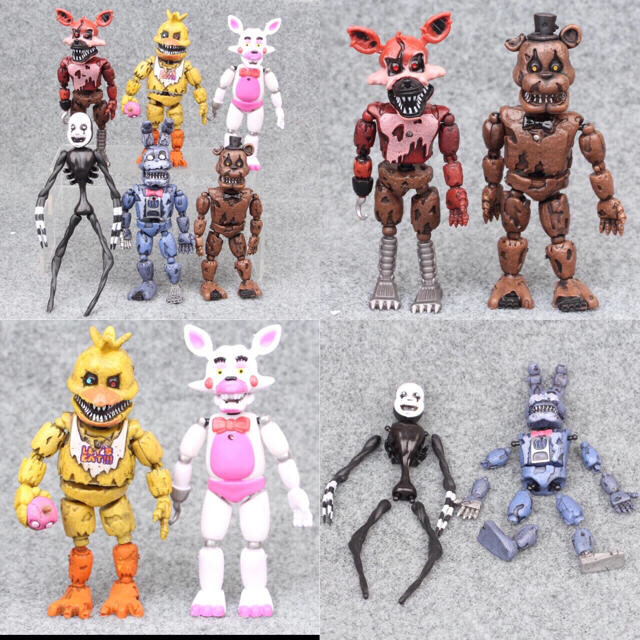 専用no55 fnaf アクションフィギュア フレディ ボニー フォクシー の