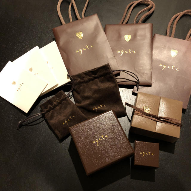 agete - アガット agate 空箱セットの通販 by カンカン's shop