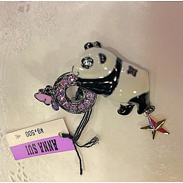 ANNA SUI - 【新品＊アナスイ】パンダ☆ブローチ🦄の通販 by 香's shop