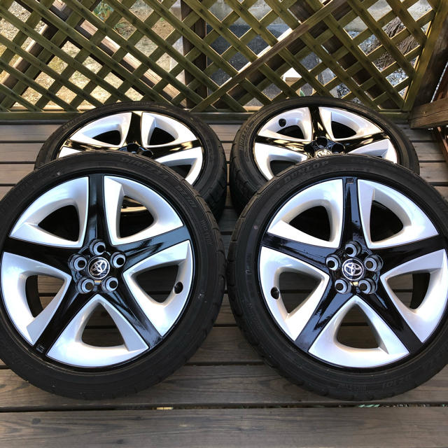トヨタ - 50プリウス ツーリング 純正 17インチホイールタイヤセットの