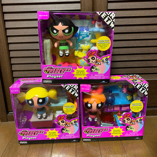 SEGA - パワーパフガールズPLAYSET 3箱セットの通販 by うーたんハハ's