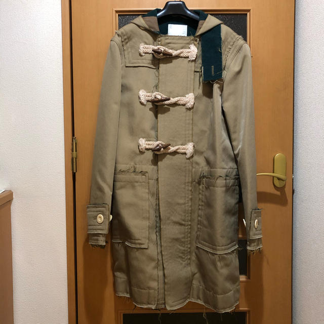 sacai - sacai サカイ 切りっぱなし ダッフルコートの通販 by mar21