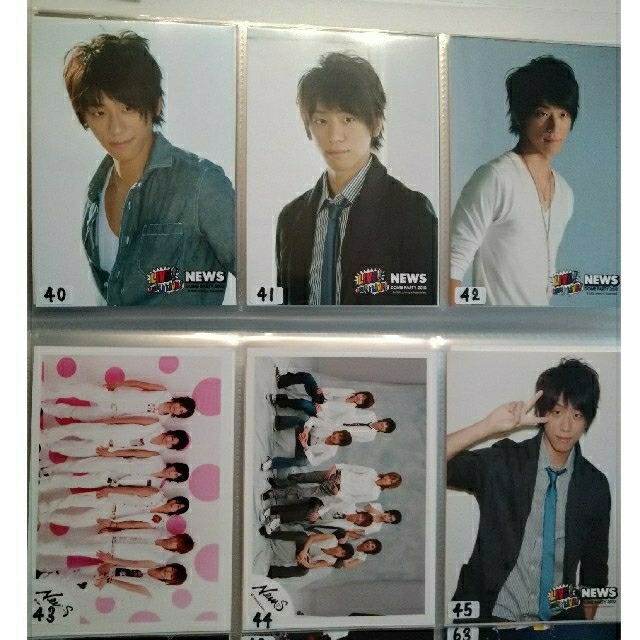 NEWS - NEWS公式写真 個人、集合、オフショット、脱退メンバー含む②22