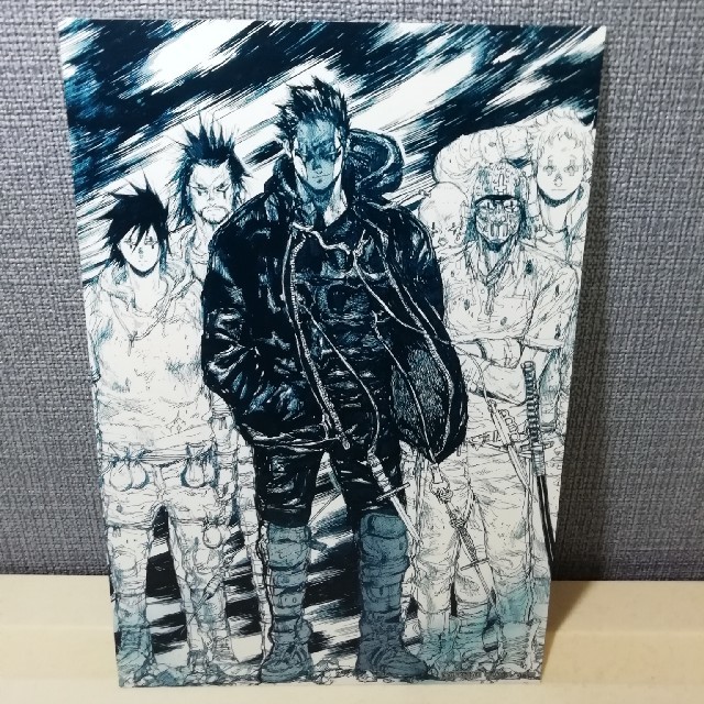 ドロヘドロ原画展 入場者特典 ポストカード 心・能井、十字目幹部の