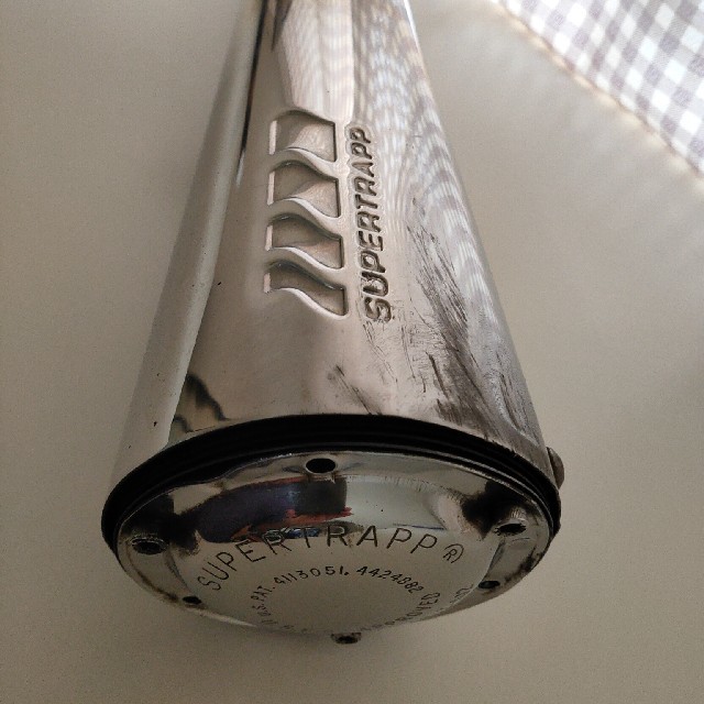 スーパートラップマフラー スパトラ TW200 2JL ヤマハの通販 by