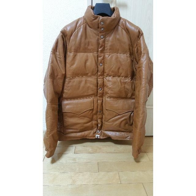 A BATHING APE - A BATHING APE キムタクHEROレザーダウンジャケット