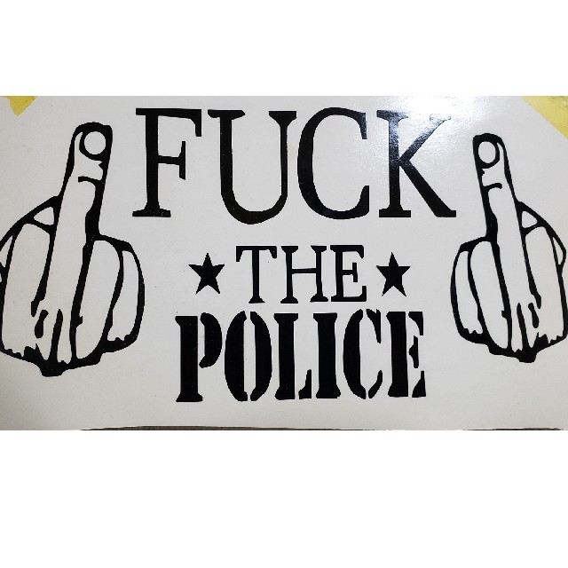 fuck the police ステッカー JDM USDM ナンバー裏にの通販 by tkhs_y