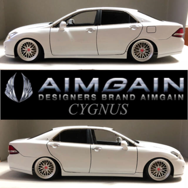 AOSHIMA - NO.61 1/24 GRS 204 クラウン アスリート AIMGAINの通販 by