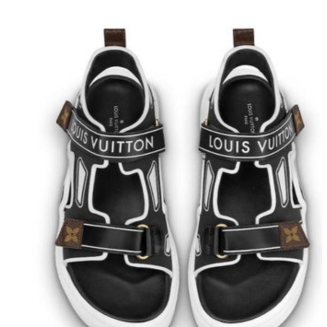 LOUIS VUITTON - Louis Vuitton☆LVアークライト・ライン サンダルの
