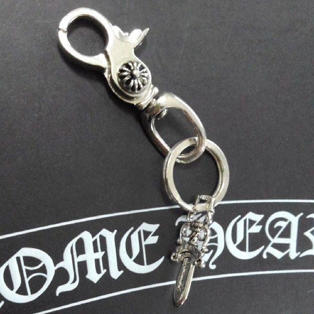 Chrome Hearts - クロムハーツタイプシルバー925キーリングダガーの