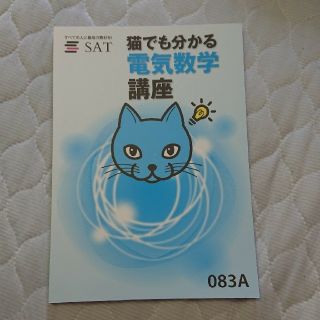 SAT 猫でも分かる電気数学講座＆電力・数学編冊子のみの通販 by