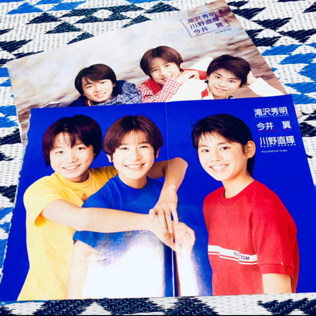 Johnny's - 激レア 両面ピンナップポスター◇KinKi Kids／怪談トリオ 3