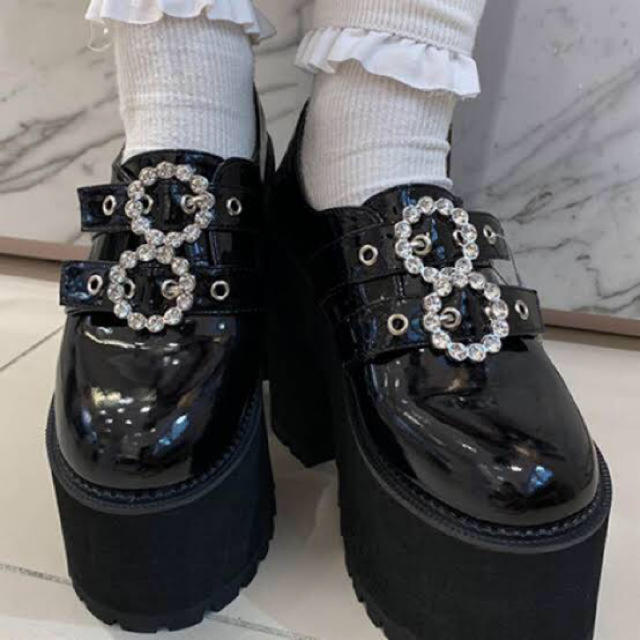 Bubbles - ♡BUBBLES ダブルバックル厚底シューズ♡の通販 by‬