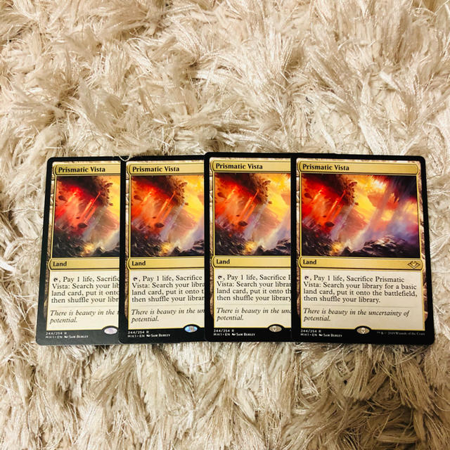虹色の眺望 英語版 4枚セット 虹色の眺望 Prismatic Vista 英語版4枚