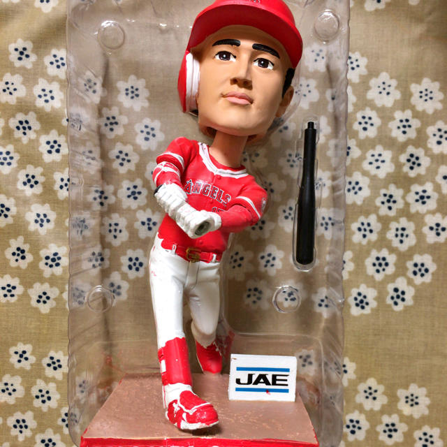 大谷翔平 ボブルヘッド 新人王記念