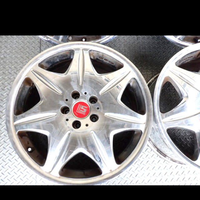 トヨタ - WORK ワーク LS207 MONO BLOCK 19インチ 8.5J +40の通販 by