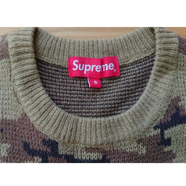 Supreme - Supreme シュプリーム 迷彩柄 カモ セーター ニットの通販