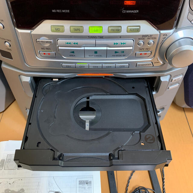 Panasonic - 【ジャンク】panasonic パナソニック MDステレオシステム