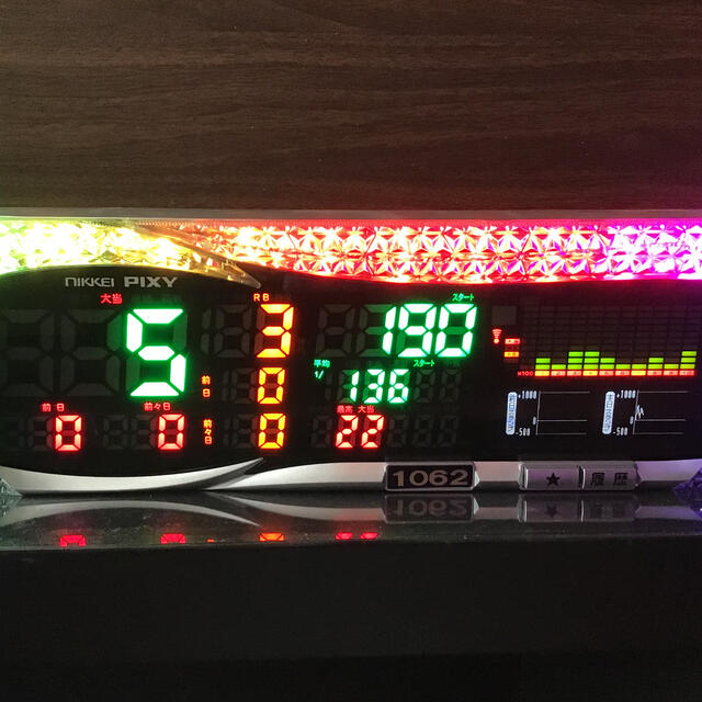 差枚数表示 ピクシー2ndパチスロ用データカウンター 家庭用電源対応の