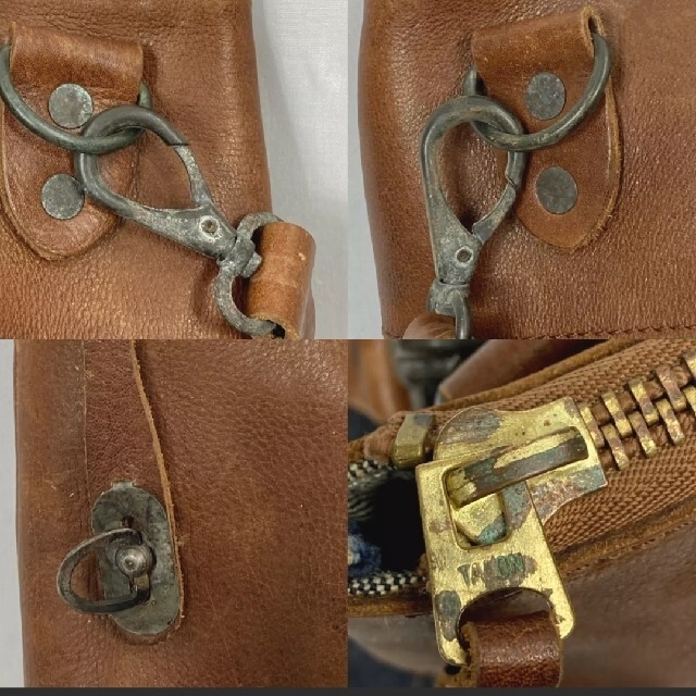 RRL - ヴィンテージ RRL 限定Lot デニム&レザー トート ショルダー