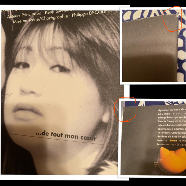 沢田研二・山瀬まみ ミュージカルDORA パンフレットの通販 by ネコル's